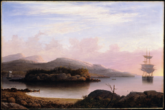 Off Mount Desert Island by Fitz Henry Lane