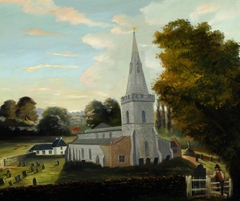 Old Ticknall Church by Anonymous