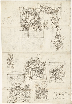 Ontwerpen voor voorstellingen van Judith en Holofernes en Jael en Sisera by Carlo Maratti