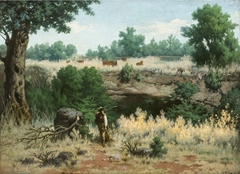 Paisaje del Arroyo de Pedroche by Rafael Romero Barros