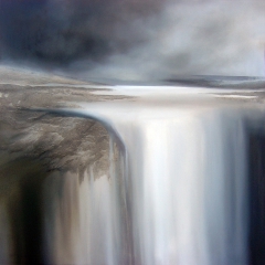 Paisaje nº 22 (la gran caida), Lanscape nº 22 (the big waterfall) (100 x 100 cm.) by Martín Pérez Irusta 1