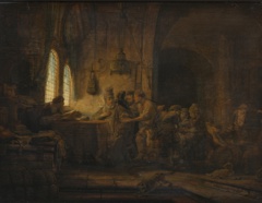 Parable of the Laborers in the Vineyard by Rembrandt