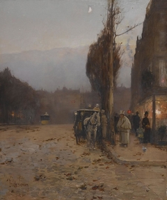 Paris at Twilight by Childe Hassam