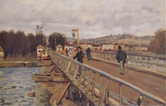 Passerelle d'Argenteuil by Alfred Sisley