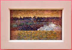 Paysage à Grandcamp by Georges Seurat