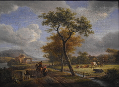 Paysage romain by Jean-Louis de Marne