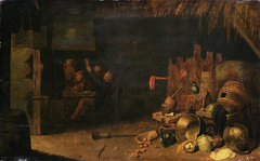 Peasant interior by David Ryckaert III