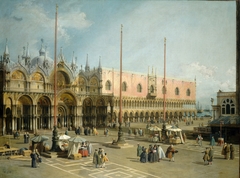 Piazza San Marco by Canaletto