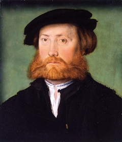 Portrait d'homme à la barbe rousse by Anonymous