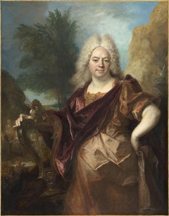 Portrait d'homme en Apollon by Nicolas de Largillière