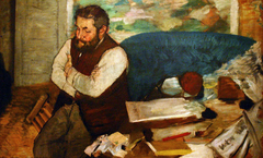 Portrait de Diego Martelli (Retrato de Diego Martelli) by Edgar Degas