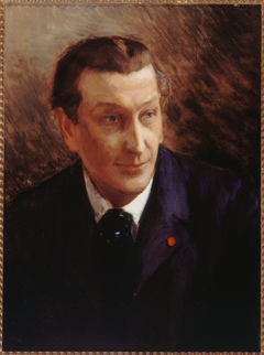 Portrait de François Coppée (1842-1908), auteur dramatique et poète by Georges Rochegrosse