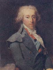 Portrait de Louis-Henry-Joseph de Bourbon, neuvième et dernier prince de Condé by Henri-Pierre Danloux