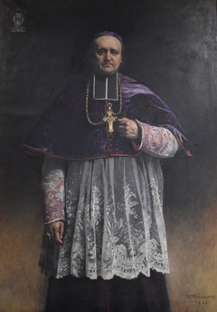 Portrait de Monseigneur Félix-Arsène Billard by Léon Bonnat