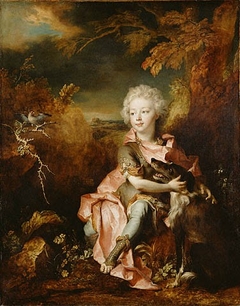 Portrait of a Boy in Fancy Dress by Nicolas de Largillière