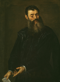 Portrait of a Gentleman by Palma il Giovane