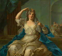 Portrait of a Lady as a Vestal Virgin by Jean-Marc Nattier