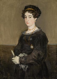 Portrait of a Lady (María Martínez de Puga?) by Francisco de Goya