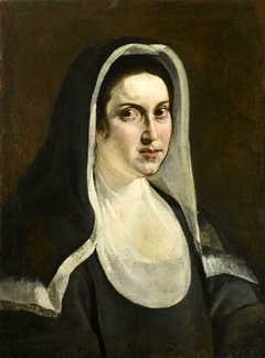 Portrait of a nun by Artemisia Gentileschi