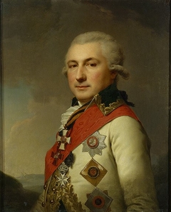 Portrait of Admiral Osip de Ribas by Johann Baptist von Lampi the Elder