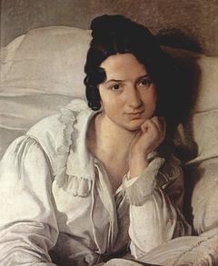 Portrait of Carolina Zucchi by Francesco Hayez