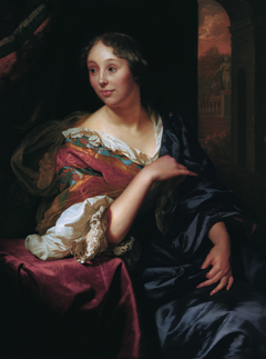 Portrait of Françoise van Diemen, wife of Godfried Schalcken by Godfried Schalcken