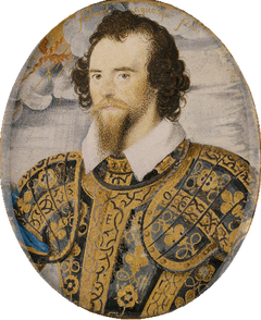 Portrait of George Clifford, Third Earl of Cumberland by Nicholas Hilliard