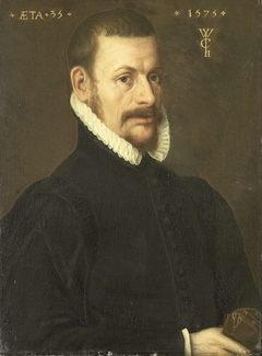 Portrait of Guilliam Courten, Husband of Margarita Cassier by Unknown Artist