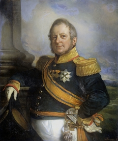 Portrait of Hendrik Merkus, Baron de Kock, Army Commandant and after 1826 Lieutenant Governor-General of the Dutch East Indies by Cornelis Kruseman