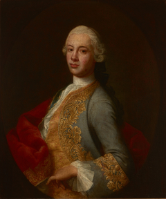 Portrait of Jan Jacek Tarnowski (1729–1808), Starost of Kahorlice and Byszów by Augustyn Mirys