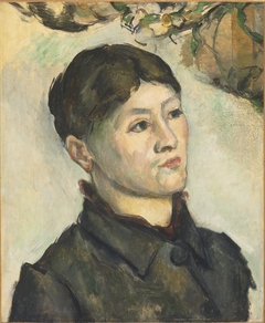 Portrait of Madame Cézanne by Paul Cézanne