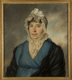 Portrait of Mrs. Luboradzka /?/ by Maciej Topolski