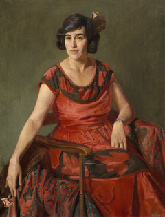 Portrait of Mrs Mabel Noyk by Patrick Tuohy