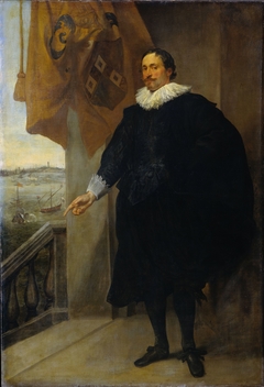 Portrait of Nicolaes van der Borght. Merchant of Antwerp by Anthony van Dyck