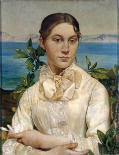 Portrait of Noémi Renan by Ary Renan