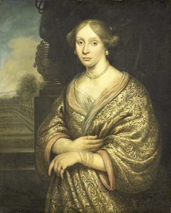 Portrait of Petronella van der Burcht (1657-1682) by Zacharias Blijhooft