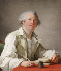 Portrait of Pierre-Jean-Baptiste Choudard (called Desforges) by François-André Vincent