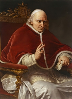 Portrait of Pope Pius VIII by Clemente Alberi