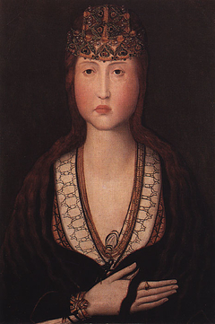 Portrait of Princess Saint Joana by Nuno Gonçalves