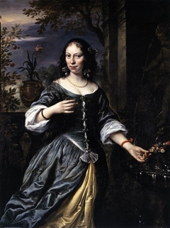 Portrait of Susanna van Baerle by Govert Flinck