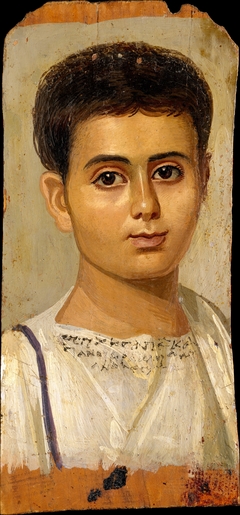 Portrait of the Boy Eutyches by Anonymous