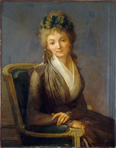 Portrait présumé de Lucile Desmoulins (1771-1794) by Louis-Léopold Boilly