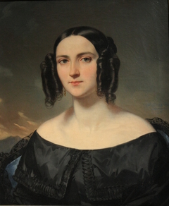 Portrait présumé de Madame Courcier by Eugène Devéria