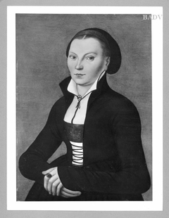 Porträt der Catharina von Bora by Lucas Cranach the Elder