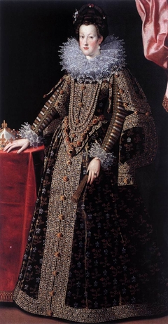 Porträt der Maria de' Medici by Santi di Tito