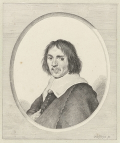 Portret van een onbekende man by Pieter Holsteyn II