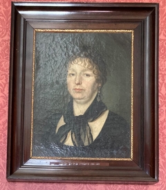 Portret van Johanna Christina Eytelwein by Benedikt Beckenkamp