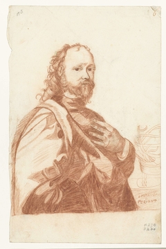 Portret van Sir Kenelm Digby by Moses ter Borch