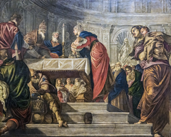 Presentation of Jesus in the temple by Jacopo Tintoretto