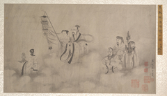 Procession of Arhats by anonymous painter